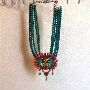 Allegra Beaded Statement Necklace